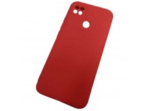 Чехол силиконовый Xiaomi Redmi 10A More choice Silicone MATTE красный