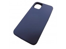 Чехол силиконовый iPhone 12 Mini Silicone Case New Era серый