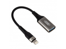 Адаптер XO NB201 OTG (Lightning-USB2.0) черный