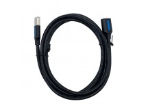 Кабель удлинитель Vention USB 3.0 Папа-Мама 2 метра Черный