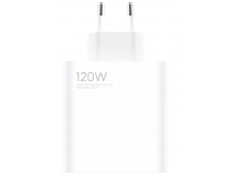 Сетевое зарядное устройство USB для Xiaomi Turbo Charger (120W, QC3.0) (тех.упак.) Белый