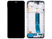Дисплей для Xiaomi Redmi Note 11S 4G (2201117SY) модуль с рамкой Черный - OR (SP)