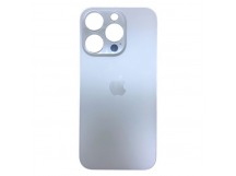 Задняя крышка iPhone 14 Pro (Оригинал c увел. вырезом) Белый