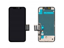Дисплей для iPhone 11 + тачскрин черный с рамкой (In-Cell JK)