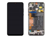Дисплей для Huawei P30 Lite/Honor 20S/20 Lite (MAR-Lx1H) в рамке + тачскрин + АКБ (черный) 100%