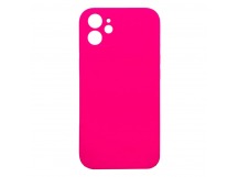 Чехол Silicone Case NEW без лого для Apple iPhone 11/6.1 (защита камеры) (062) розовый