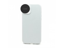 Чехол-накладка Silicone Case NEW без лого для Apple iPhone 14 Pro Max/6.7 (защита камеры) (009) белый
