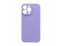 Чехол-накладка Silicone Case NEW без лого для Apple iPhone 14 Pro Max/6.7 (защита камеры) (047) сиреневый