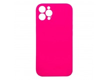 Чехол Silicone Case NEW без лого для Apple iPhone 14pro/6.1 (защита камеры) (062) розовый