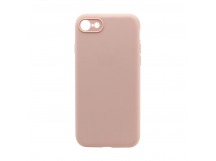 Чехол Silicone Case NEW без лого для Apple iPhone 7/8/SE 2020 (защита камеры) (019) розовый