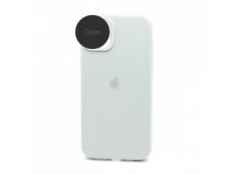 Чехол Silicone Case NEW с лого для Apple iPhone 12/6.1 (защита камеры) (009) белый