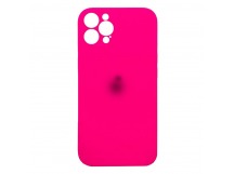 Чехол Silicone Case NEW с лого для Apple iPhone 14pro/6.1 (защита камеры) (062) розовый