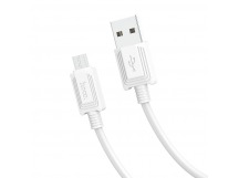 Кабель USB - Micro USB HOCO X73 1.0м 2.4A (белый) [24.11], шт