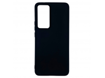 Чехол Xiaomi 12T 5G/12T Pro 5G (2022) Силикон Матовый Черный