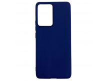 Чехол Xiaomi Poco X5 Pro 5G (2023) Силикон Матовый Темно-Синий