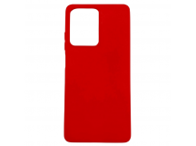 Чехол Xiaomi Redmi Note 12 Pro+ (2023) Силикон Матовый Красный
