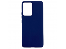 Чехол Xiaomi Redmi Note 12 Pro+ (2023) Силикон Матовый Темно-Синий