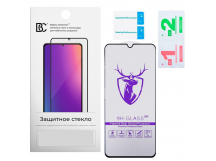 Защитное стекло "Премиум" для OPPO A5s/AX7/Realme 3 Черный