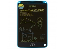 LCD планшет для заметок и рисования Maxvi MGT-01C 8,5" синий