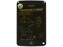 LCD планшет для заметок и рисования Maxvi MGT-01C 8,5" черный