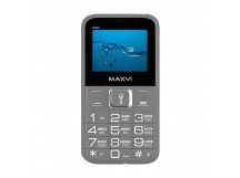 Мобильный телефон Maxvi B200 Grey (2sim/2"/0,3МП/1400mAh)
