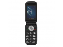 Мобильный телефон Maxvi E6 Black раскладушка (2,4"/1,3МП/1200mAh)