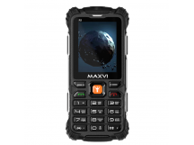 Мобильный телефон Maxvi R1 Black (2,4"/0,3МП/1800mAh/IP68)