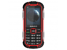 Мобильный телефон MAXVI R2 Red (2,4"/0,3МП/3500mAh/IP68)