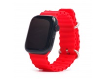 Ремешок - ApW26 Ocean Band Apple Watch 38/40/41мм силикон (red) (217833)