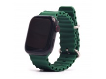 Ремешок - ApW26 Ocean Band Apple Watch 42/44/45/49мм силикон (green) (217830)