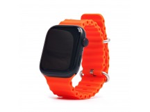 Ремешок - ApW26 Ocean Band Apple Watch 42/44/45/49мм силикон (orange) (217826)