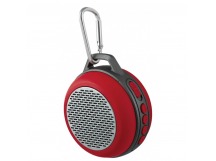 Колонка-Bluetooth Perfeo  "SOLO" FM, MP3 microSD, AUX, мощность 5Вт, 600mAh, красная PF_5206 (PF-BT-