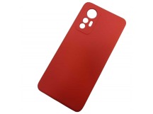 Чехол силиконовый Xiaomi 12 Lite Soft Touch красный