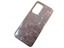 Чехол силикон-пластик Samsung A33 цветной гранит сиреневый