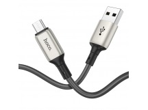 Кабель USB - micro USB Hoco X66 100см 2,4A (gray) (215756)