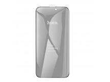 Защитное стекло Hoco A12 Pro IPhone 14 Pro антишпион, ударопрочное, усиленные края, цвет черный