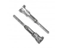 Клемма плоская штекер 1.5 мм 0.5-1 кв. мм. (РП-п 1.0-(1.5)) Rexant