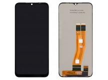 Дисплей для Samsung A145F/A145B Galaxy A14 4G + тачскрин (черный) (100% LCD) большой коннектор