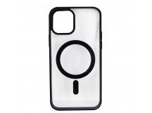 Чехол-накладка для iPhone 12/12 Pro Magsafe, Black/черный, в упаковке
