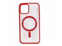 Чехол-накладка для iPhone 12/12 Pro Magsafe, Red/красный, в упаковке