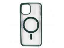 Чехол-накладка для iPhone 13 Magsafe, Forest Green/хаки, в упаковке