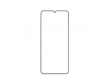 Защитное стекло Honor X7a Red Line черное