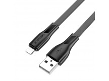 Кабель USB - Lightning Borofone BX85 "Auspicious" (2.4А, 100см) черный
