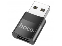 Адаптер Hoco UA17 (Type-C-USB2.0) черный