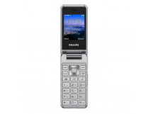 Мобильный телефон Philips E2601 Silver раскладушка (2,4"/0,3МП/1000mAh)
