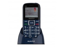 Мобильный телефон MAXVI B5 ds UP с док станцией Blue (2"/1,3МП/1600mAh)