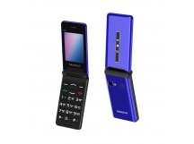 Мобильный телефон Maxvi E9 Blue раскладушка (2,8"/0,3МП/1000mAh)