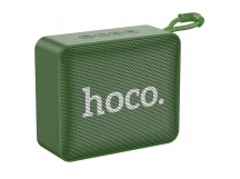 Портативная колонка Hoco BS51 (Bluetooth/USB/TF/AUX/FM) зеленая