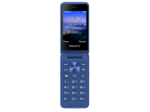 Мобильный телефон Philips E2602 Blue раскладушка (2,8"/0,3МП/1800mAh)