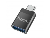 Адаптер Hoco UA17 (USB3.0-Type-C) черный